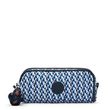 Kipling Gitroy Classic Printed Pencil Case Bags Boy Geo | CA 1899VR